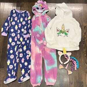 Carter's & Cat & Jack Unicorn Bundle Size 6